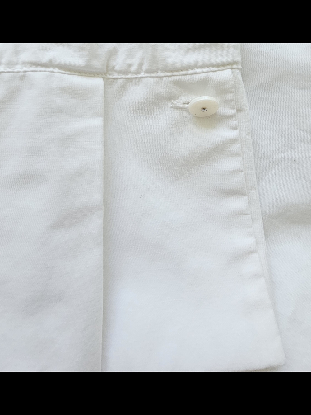 J. Jill White Button-Front Pintuck Tunic With Wide Cuffs Size 1X - Picture 3 of 8